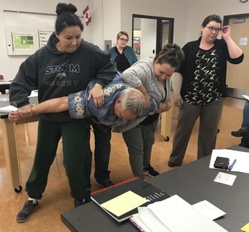 Non-violent Crisis Intervention Training at Gift Lake School 